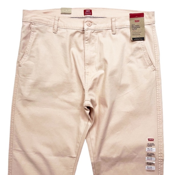 36x32 Levi’s XX Chino Standard Taper Men's Pant Pink - Picture 1 of 14